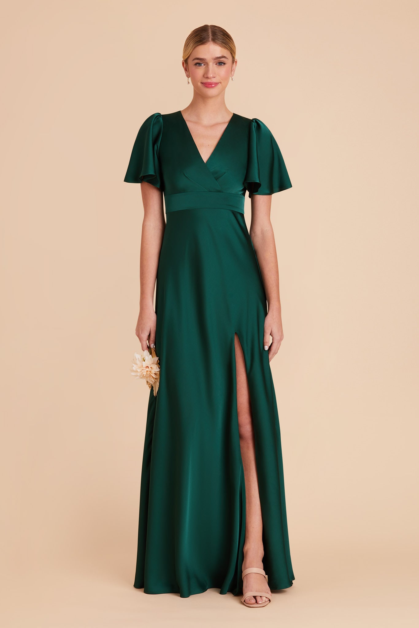 Marni Green Satin Mini Dress