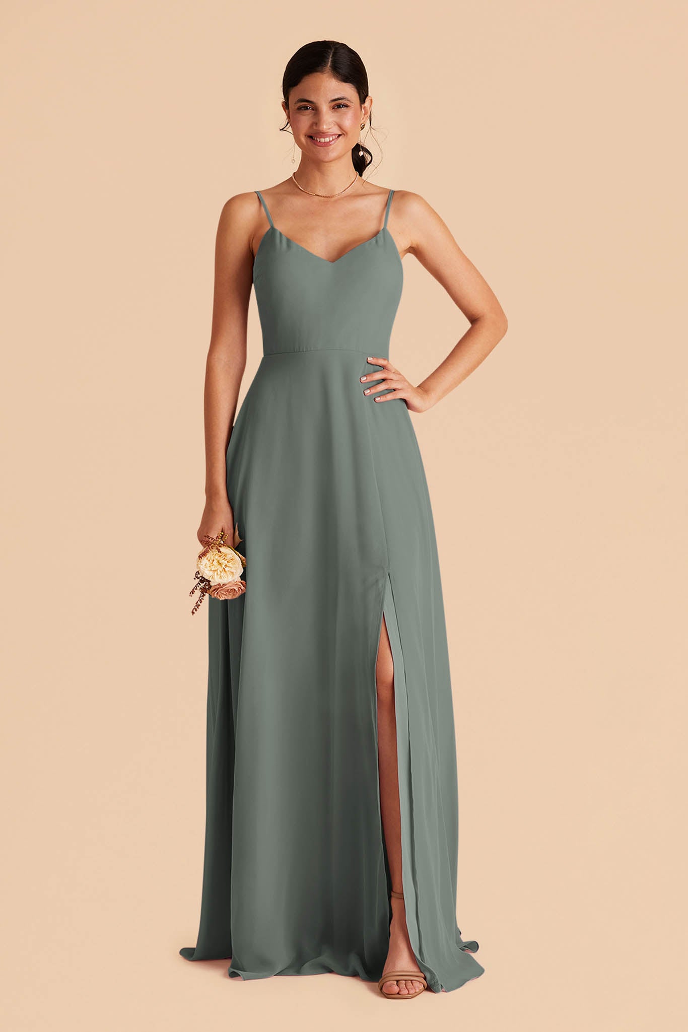 Devin Convertible Dress - Sea Glass