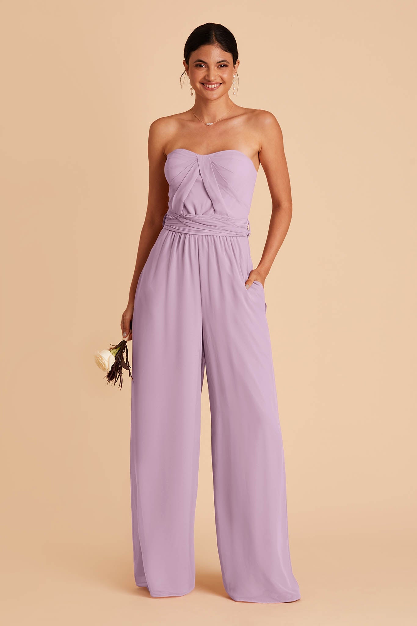 Gigi Convertible Jumpsuit - Lavender