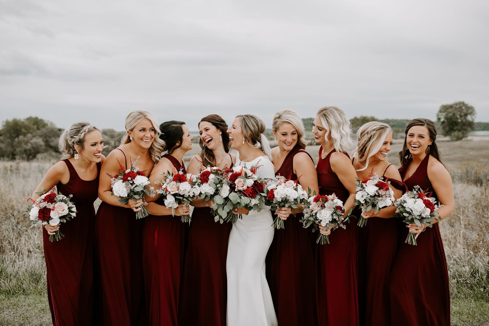 How to Master Mixing & Matching Winter Wedding Colors | Birdy Grey