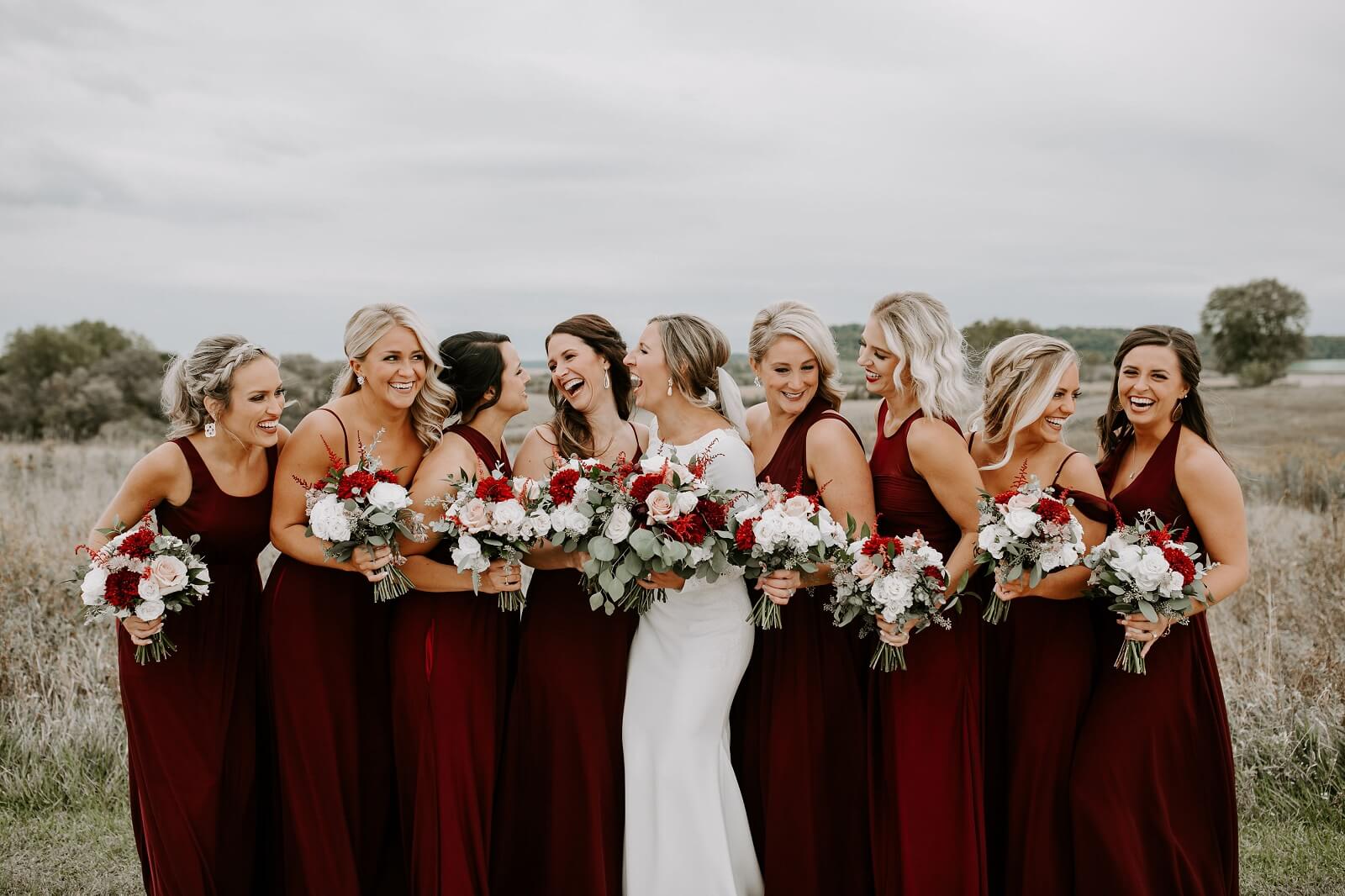 How to Master Mixing Matching Winter Wedding Colors Birdy Grey
