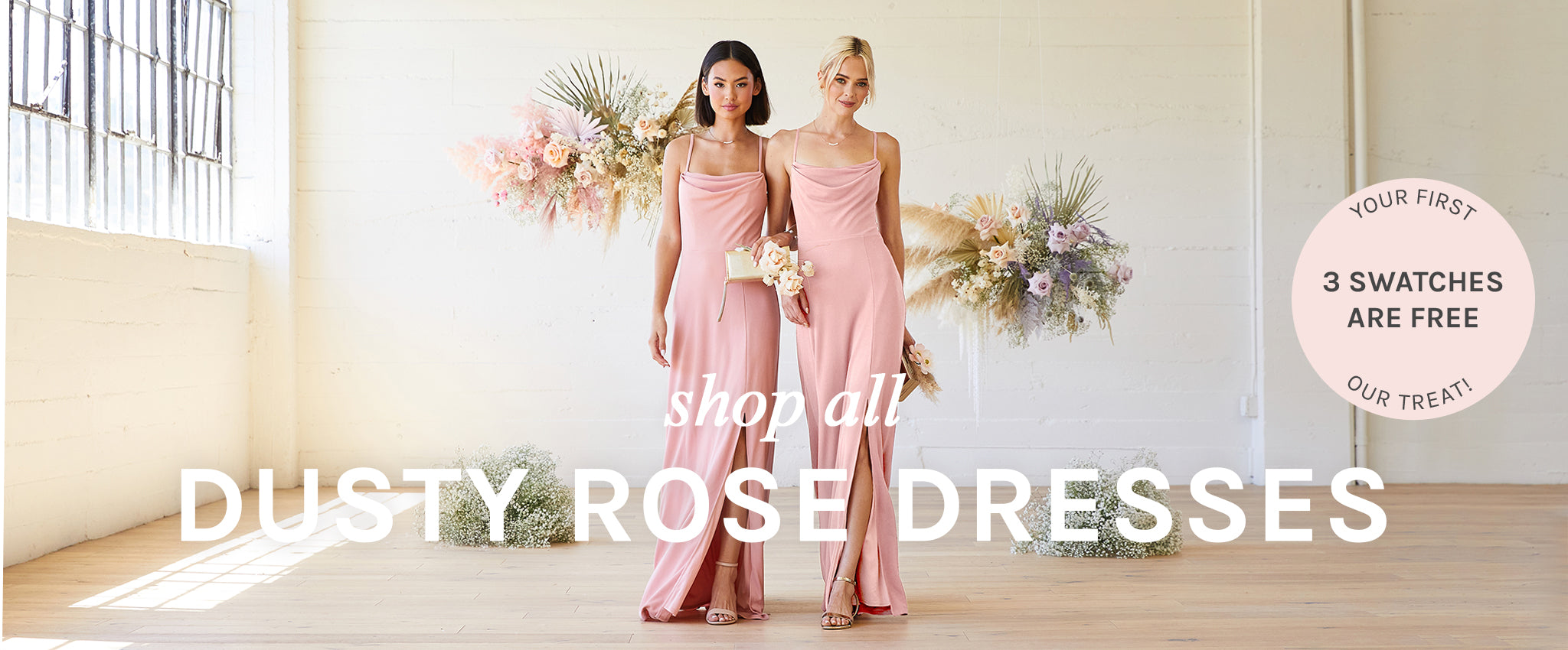 dark dusty rose bridesmaid dresses