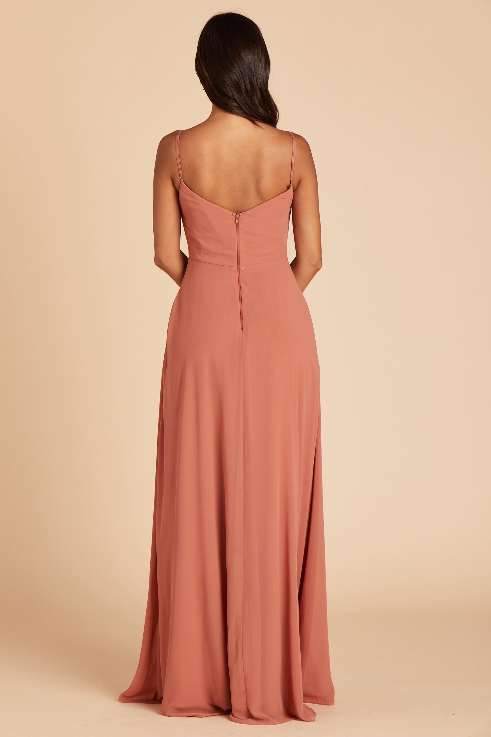 Terracotta Devin Convertible Dress by Birdy Grey