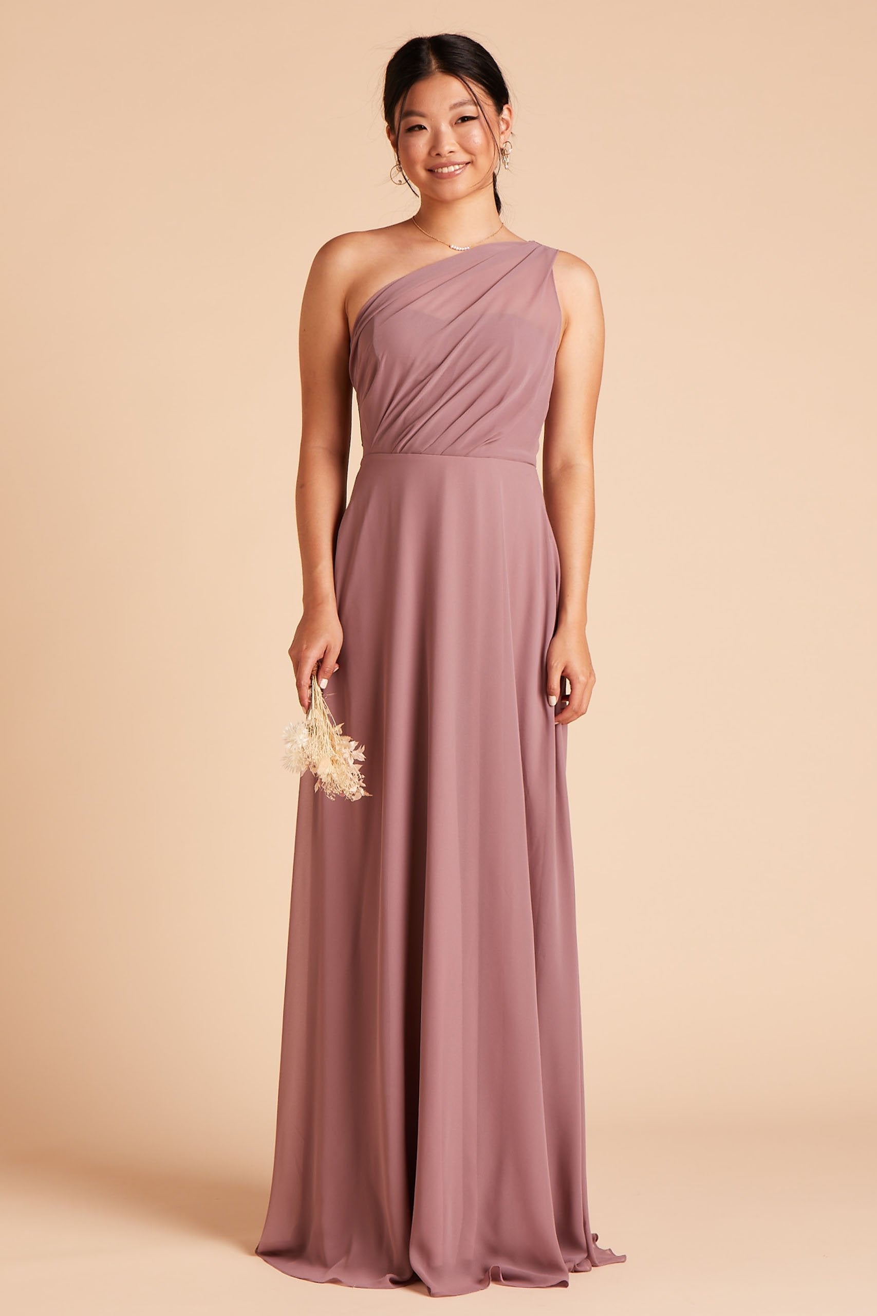 Dark Mauve Kira Dress by Birdy Grey