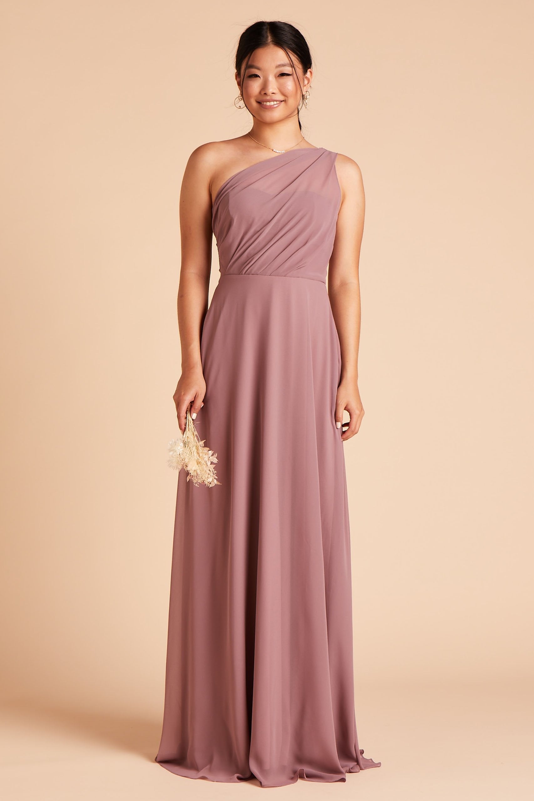 Dark Mauve Kira Dress by Birdy Grey