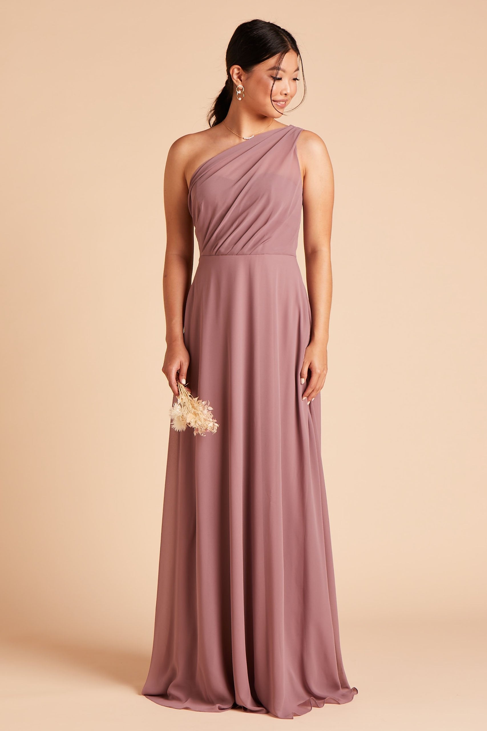 Dark Mauve Kira Dress by Birdy Grey