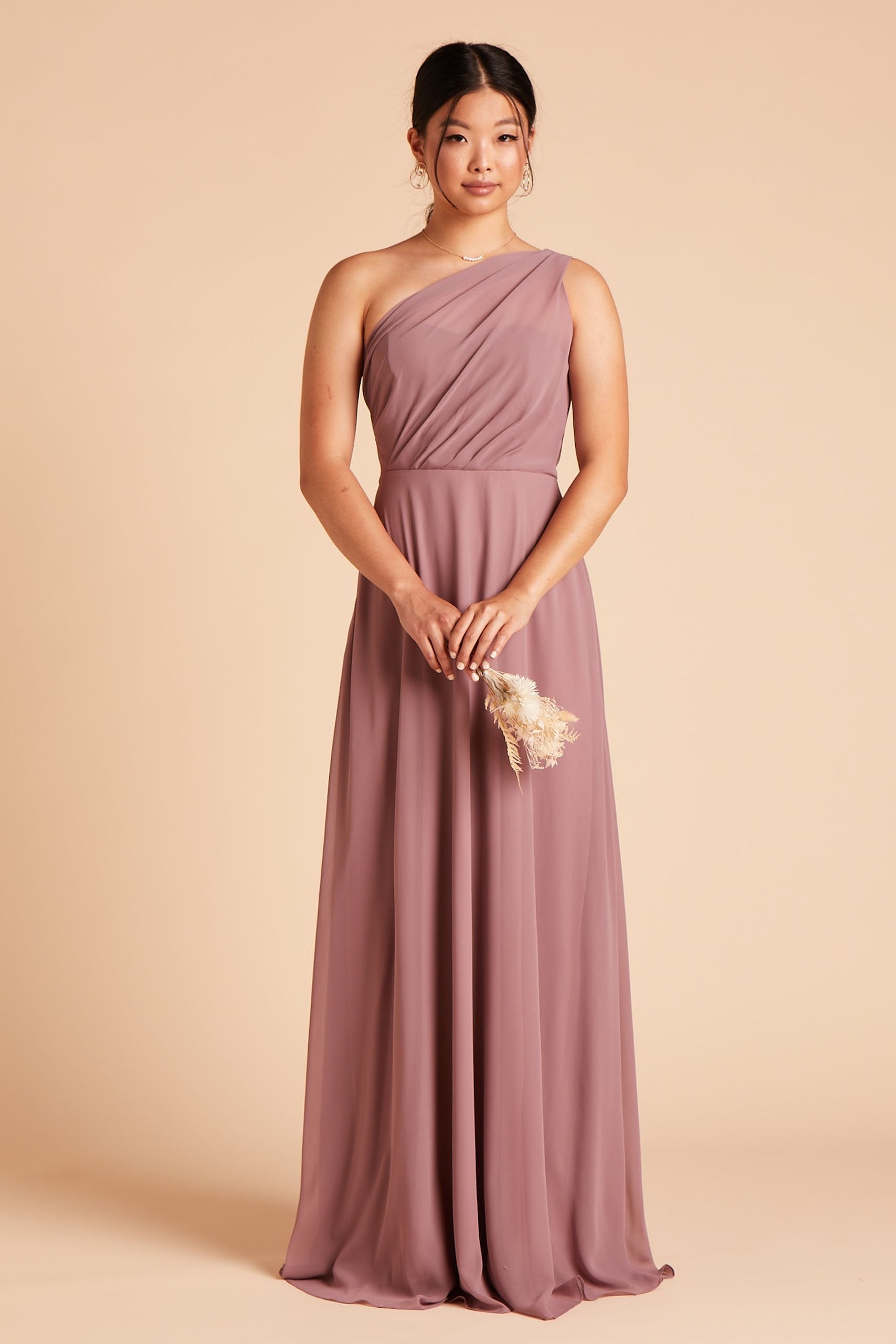 Dark Mauve Kira Dress by Birdy Grey