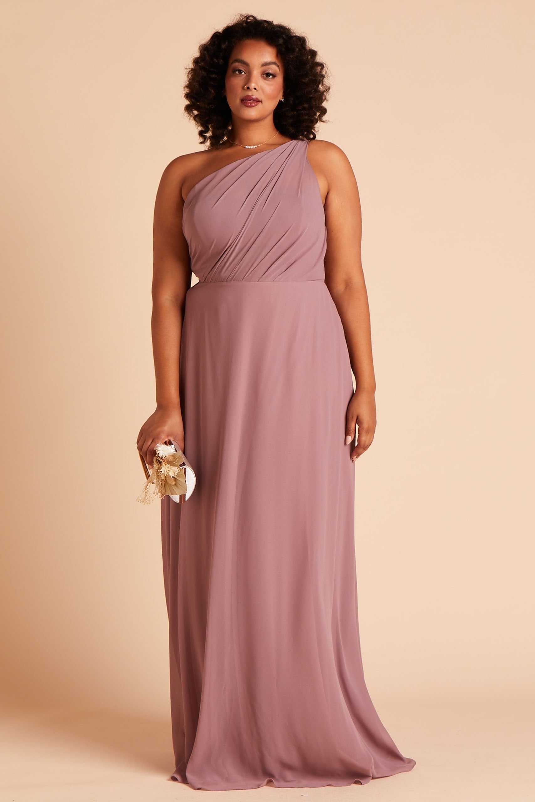 Dark Mauve Kira Dress by Birdy Grey