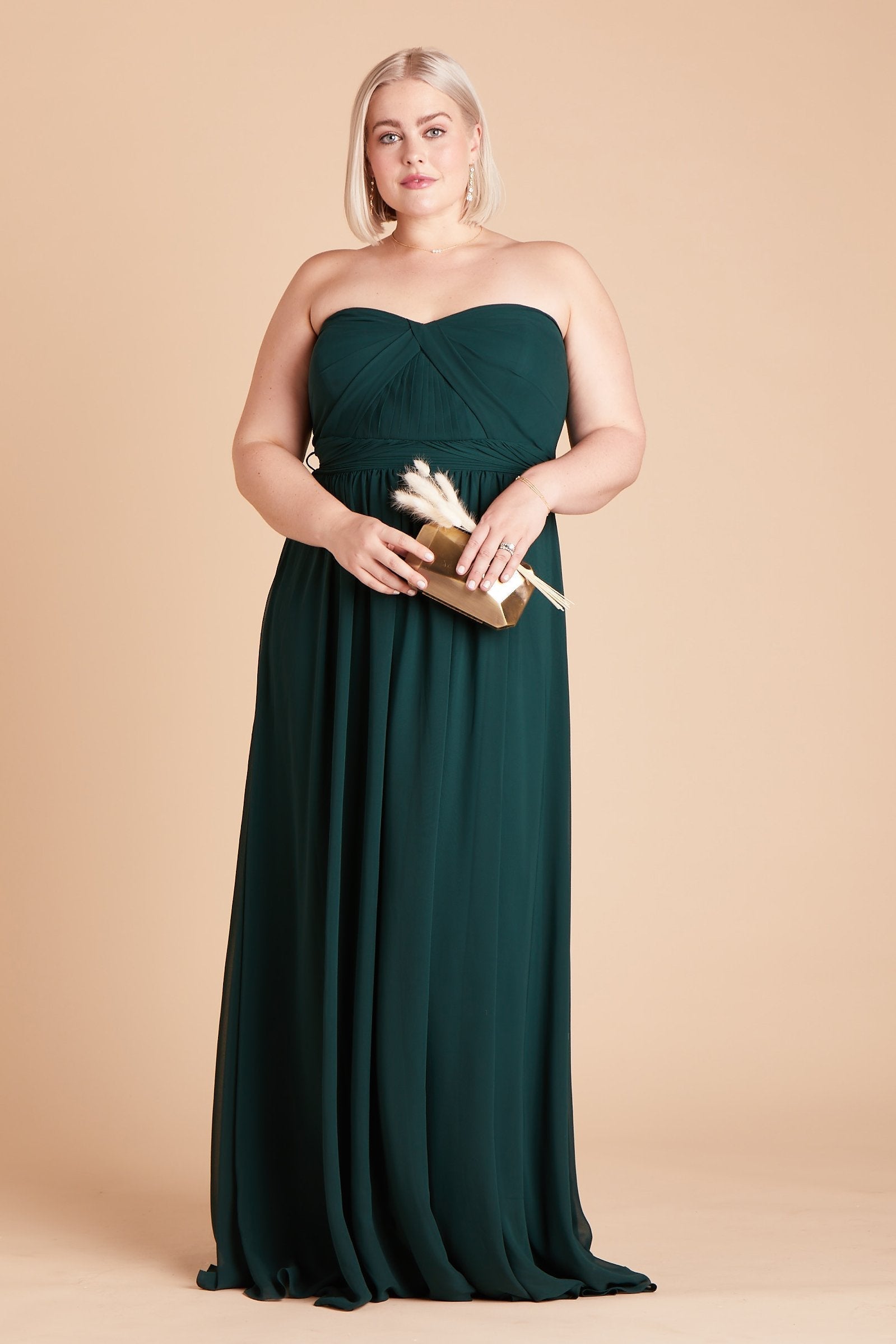 Emerald Grace Convertible Dress by Birdy Grey