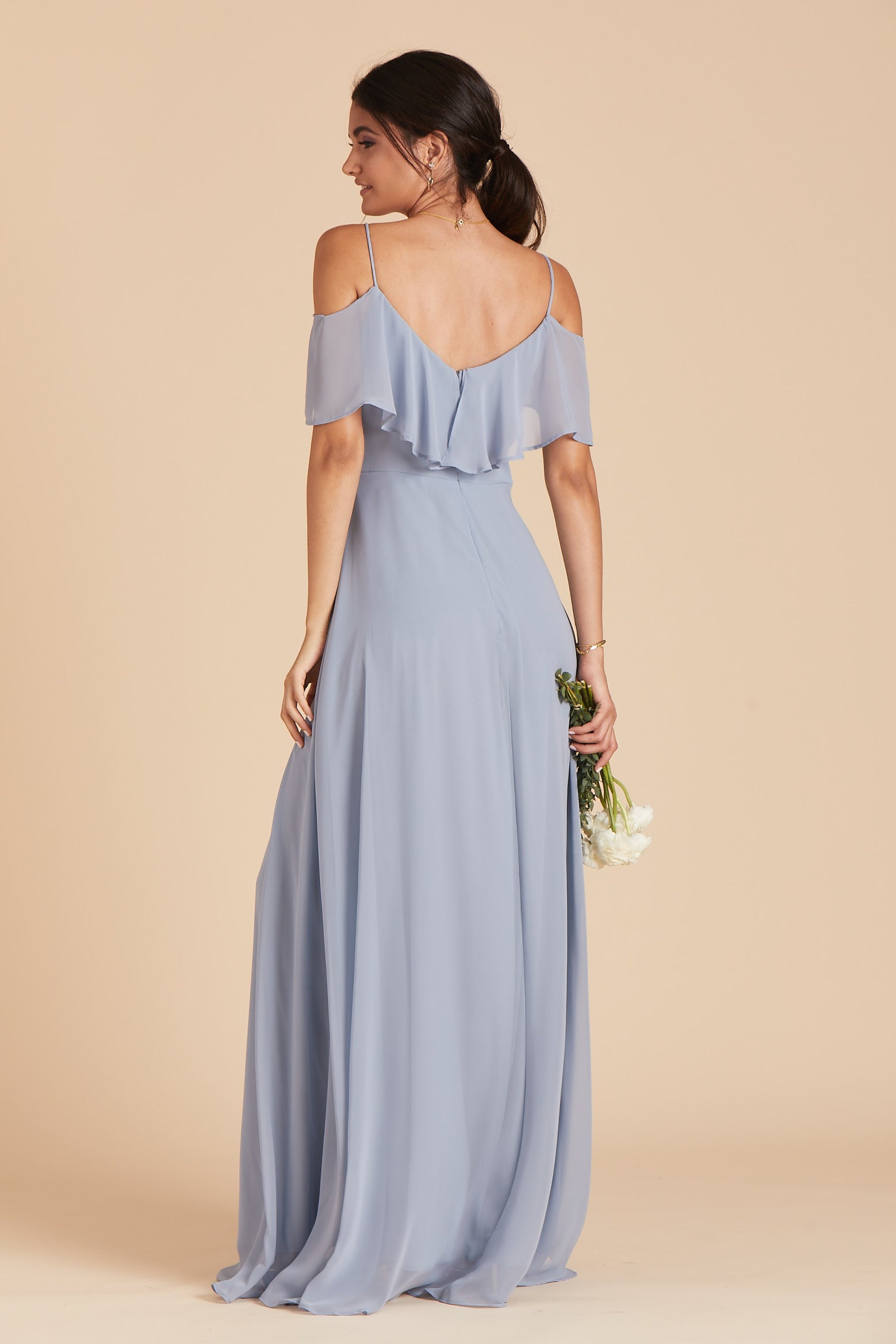 Dusty Blue Jane Convertible Dress by Birdy Grey