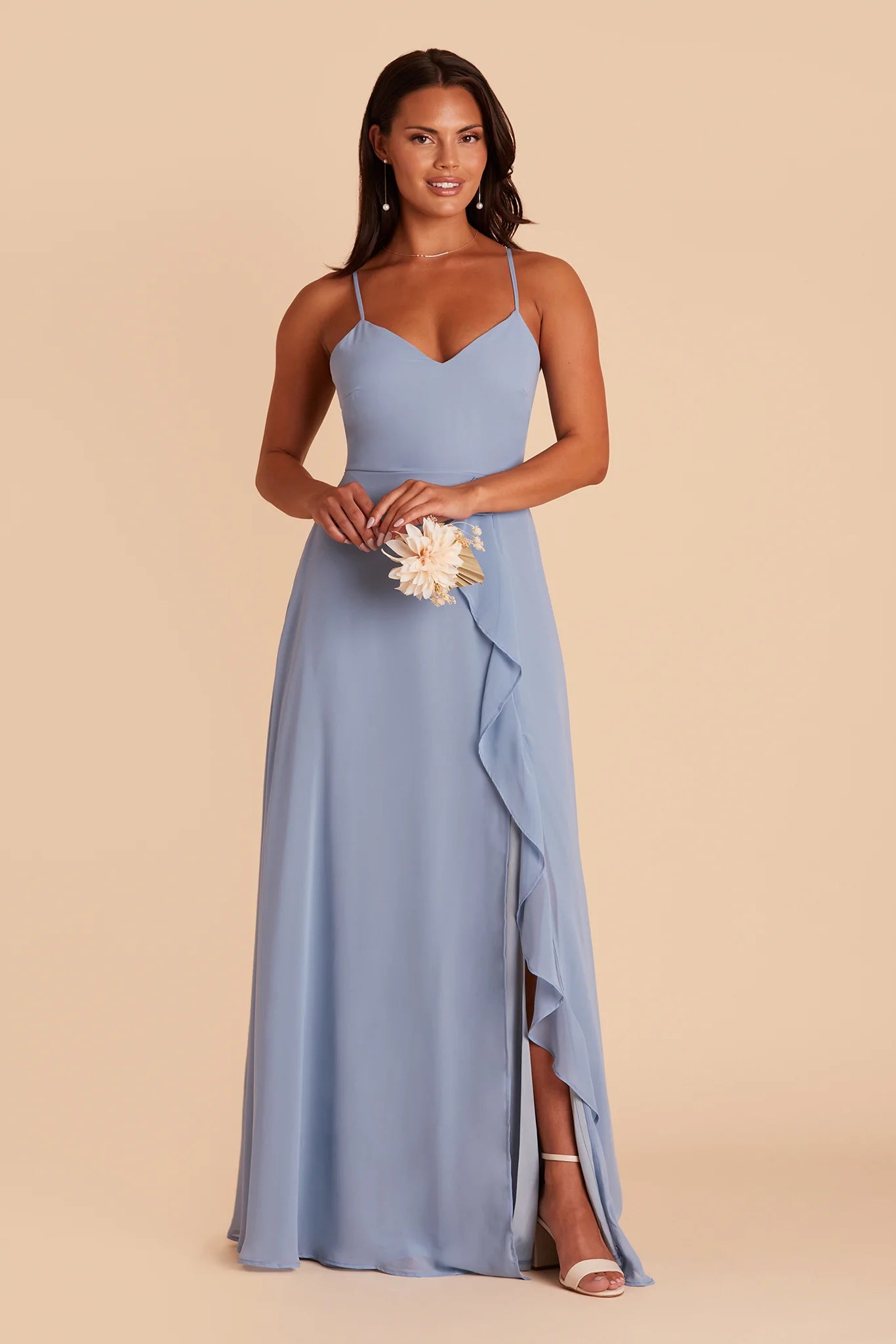 Classic Evening Length Multiway Dress - Baby Blue