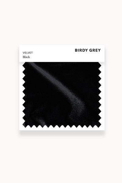 Black Velvet Swatch by Birdy Grey