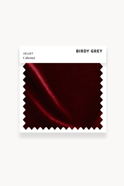 Cabernet Velvet Swatch Birdy Grey