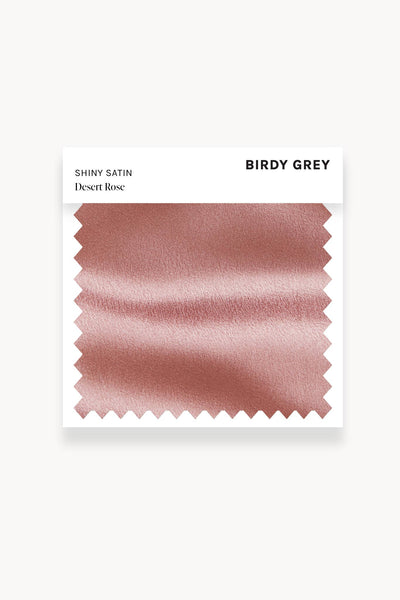 Desert Rose Shiny Satin Swatch by Birdy Grey