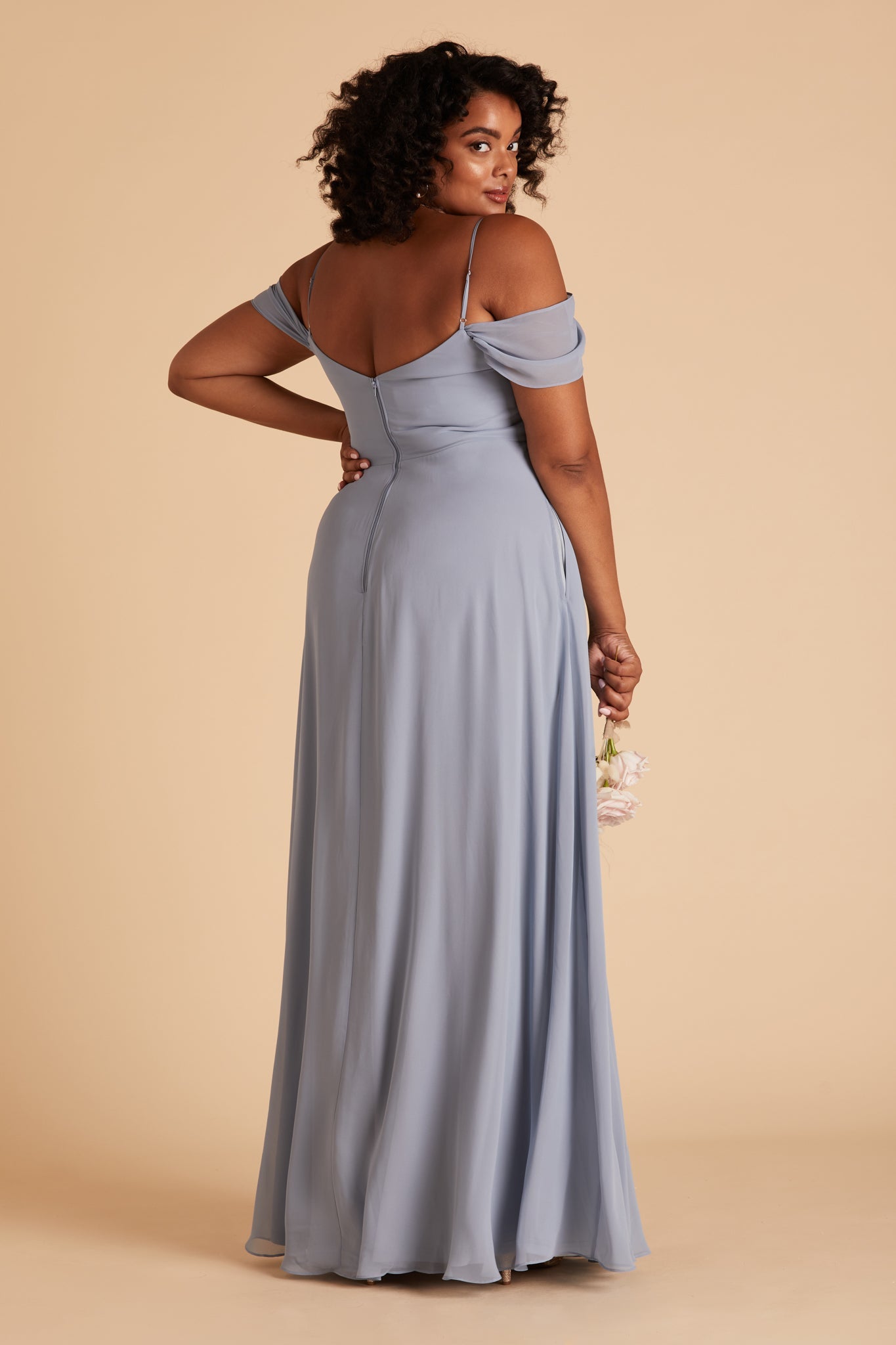 Dusty Blue Devin Convertible Dress by Birdy Grey