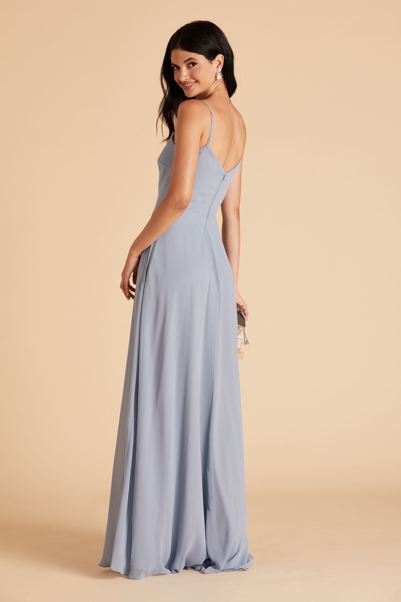 Dusty Blue Devin Convertible Dress by Birdy Grey