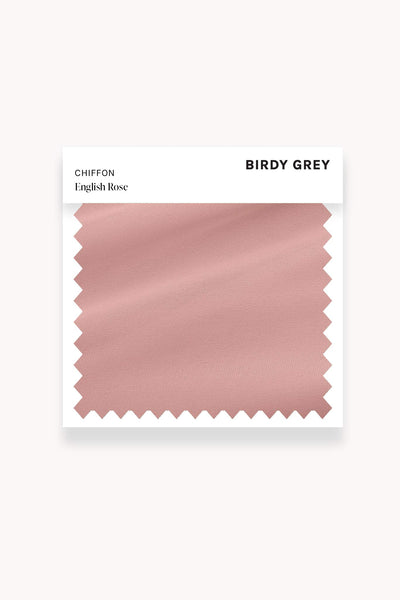 English Rose Chiffon Swatch by Birdy Grey