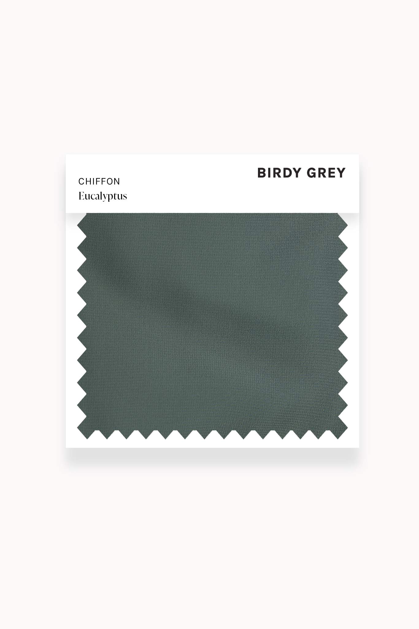 Eucalyptus Chiffon Swatch by Birdy Grey