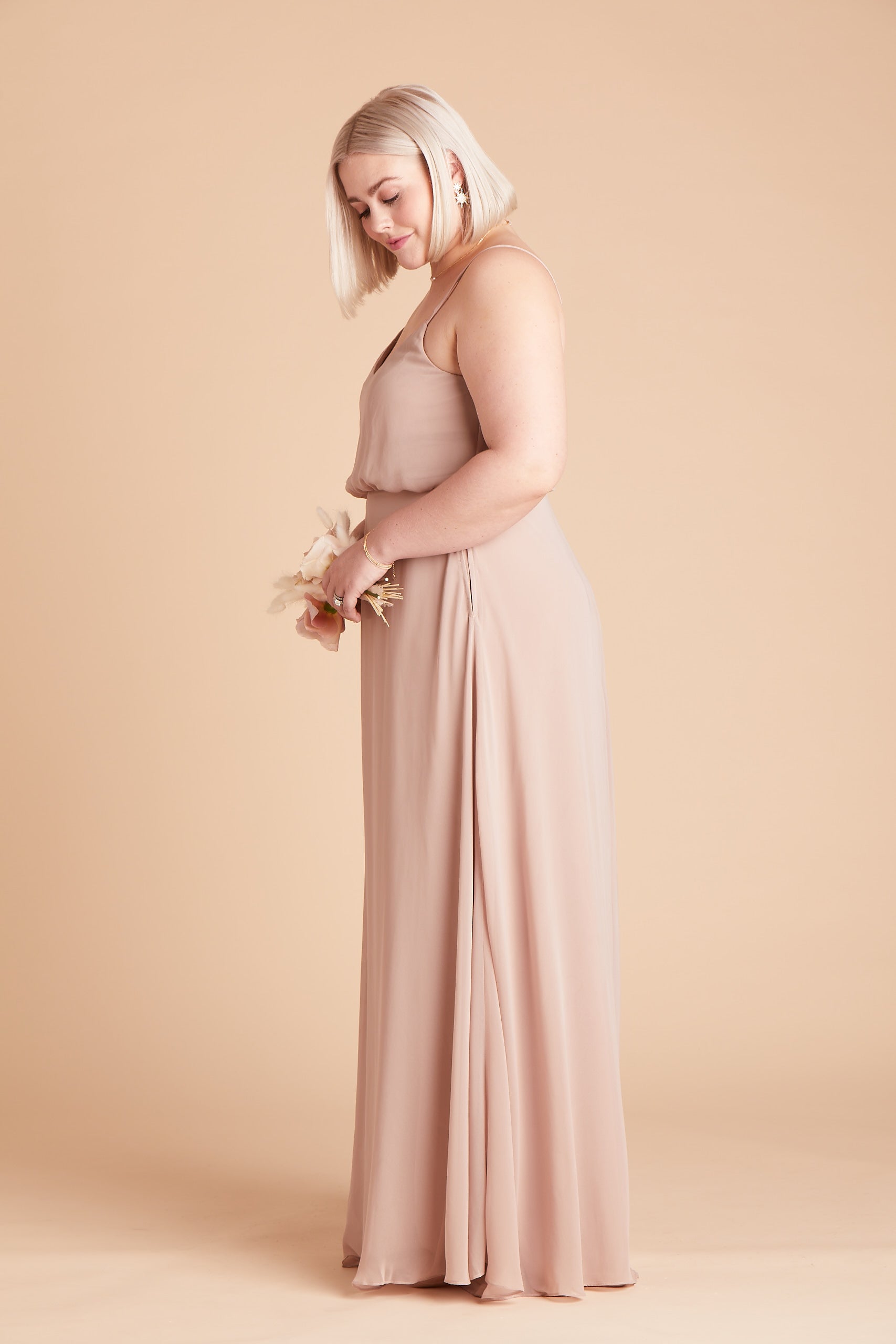 Gwennie Dress - Taupe