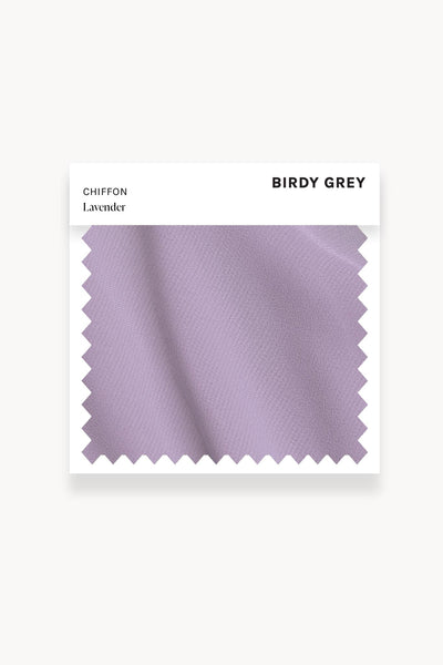 Lavender Chiffon Swatch by Birdy Grey