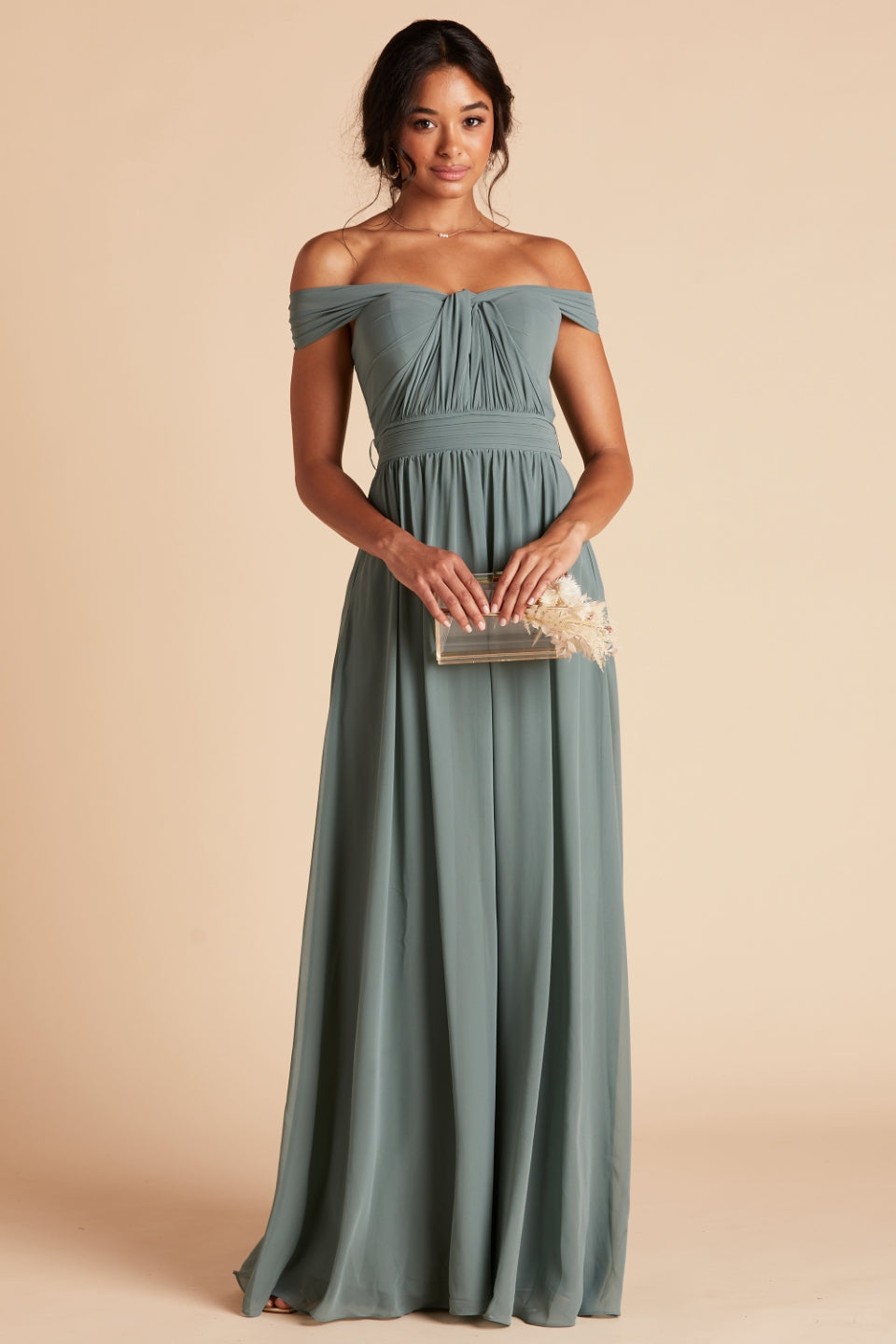 Infinity dress styles off clearance shoulder