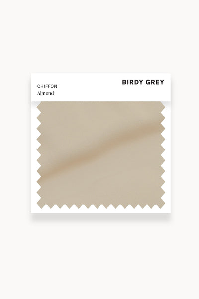 Almond Chiffon Swatch by Birdy Grey