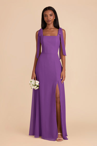 Amethyst Alex Convertible Chiffon Dress by Birdy Grey