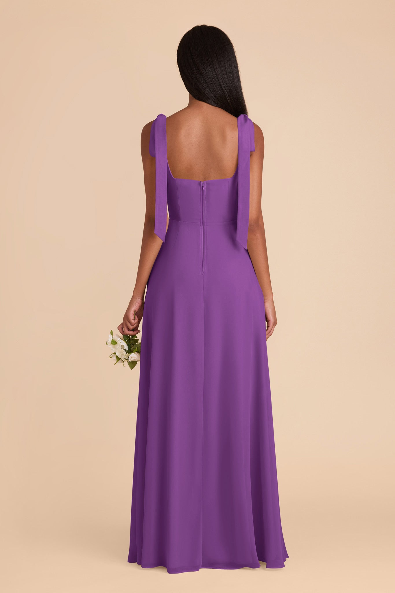 Amethyst Alex Convertible Chiffon Dress by Birdy Grey