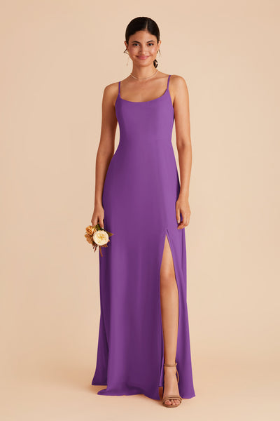 Amethyst Amy Chiffon Dress by Birdy Grey