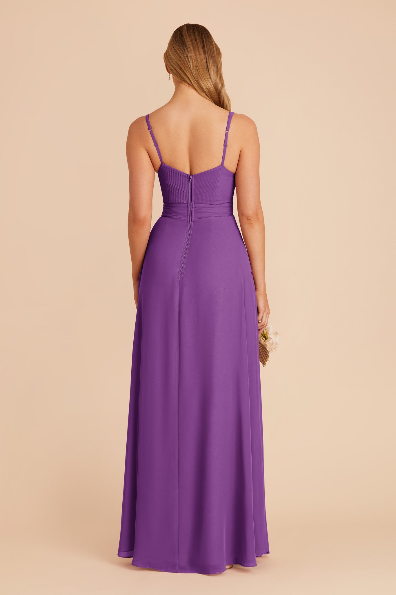 Amethyst Deborah Chiffon Dress by Birdy Grey