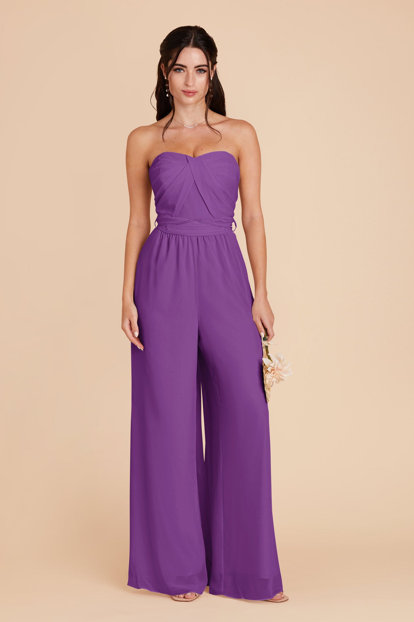 Amethyst Gigi Convertible Jumpsuit by Birdy Grey