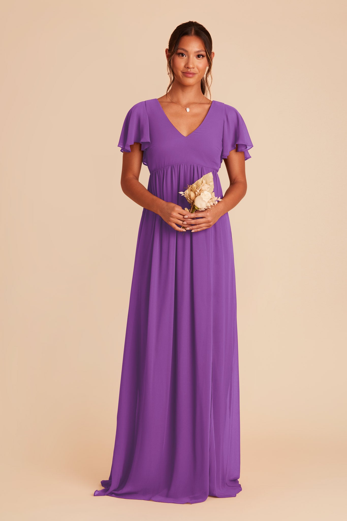 Amethyst Hannah Empire Dress by Birdy Grey