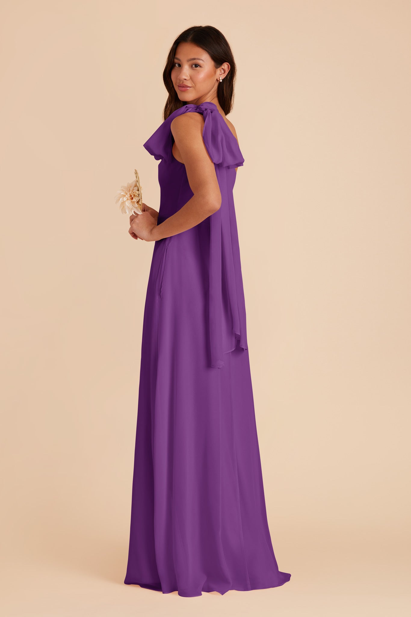 Amethyst Melissa Chiffon Dress by Birdy Grey