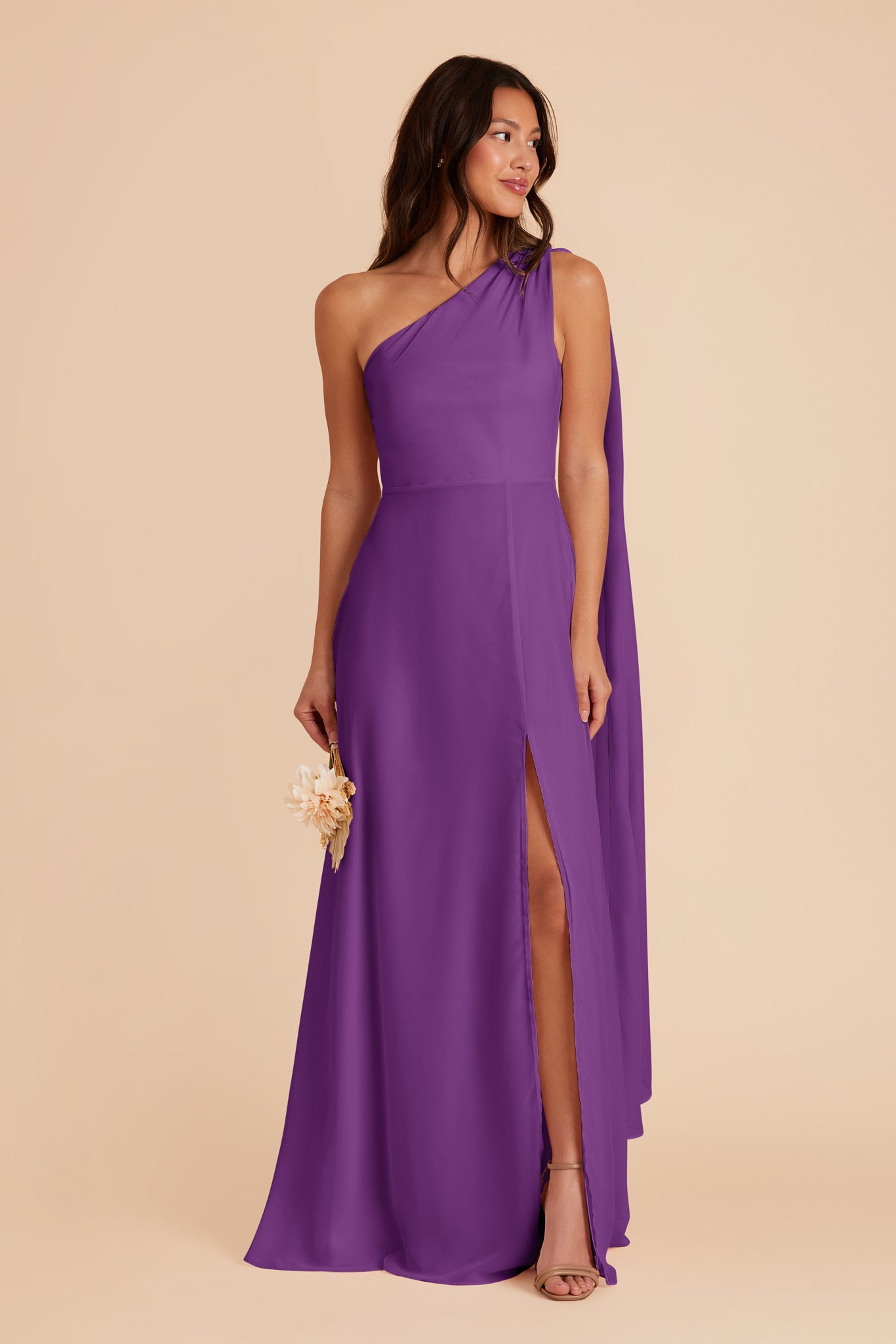 Amethyst Melissa Chiffon Dress by Birdy Grey