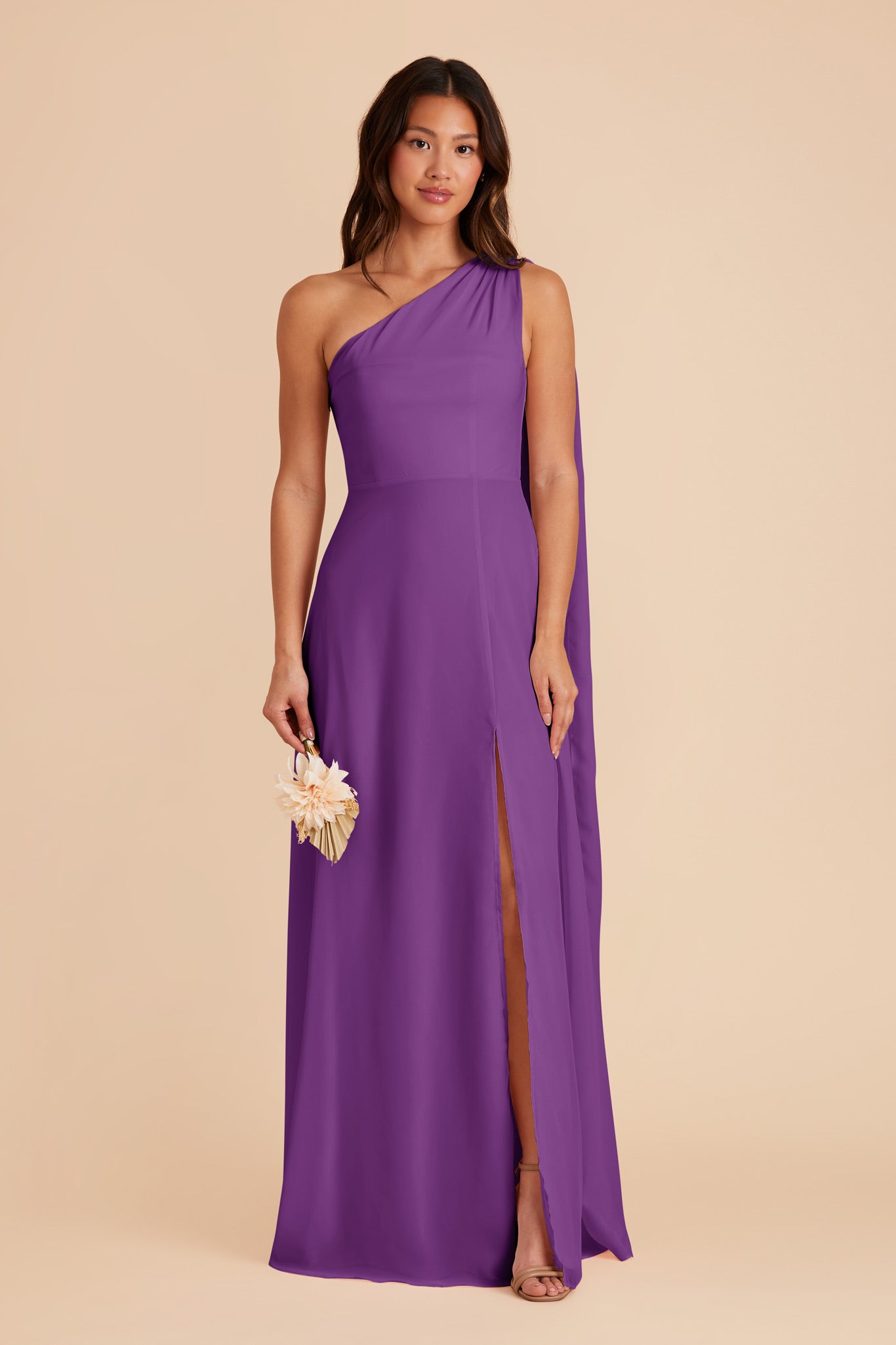 Amethyst Melissa Chiffon Dress by Birdy Grey