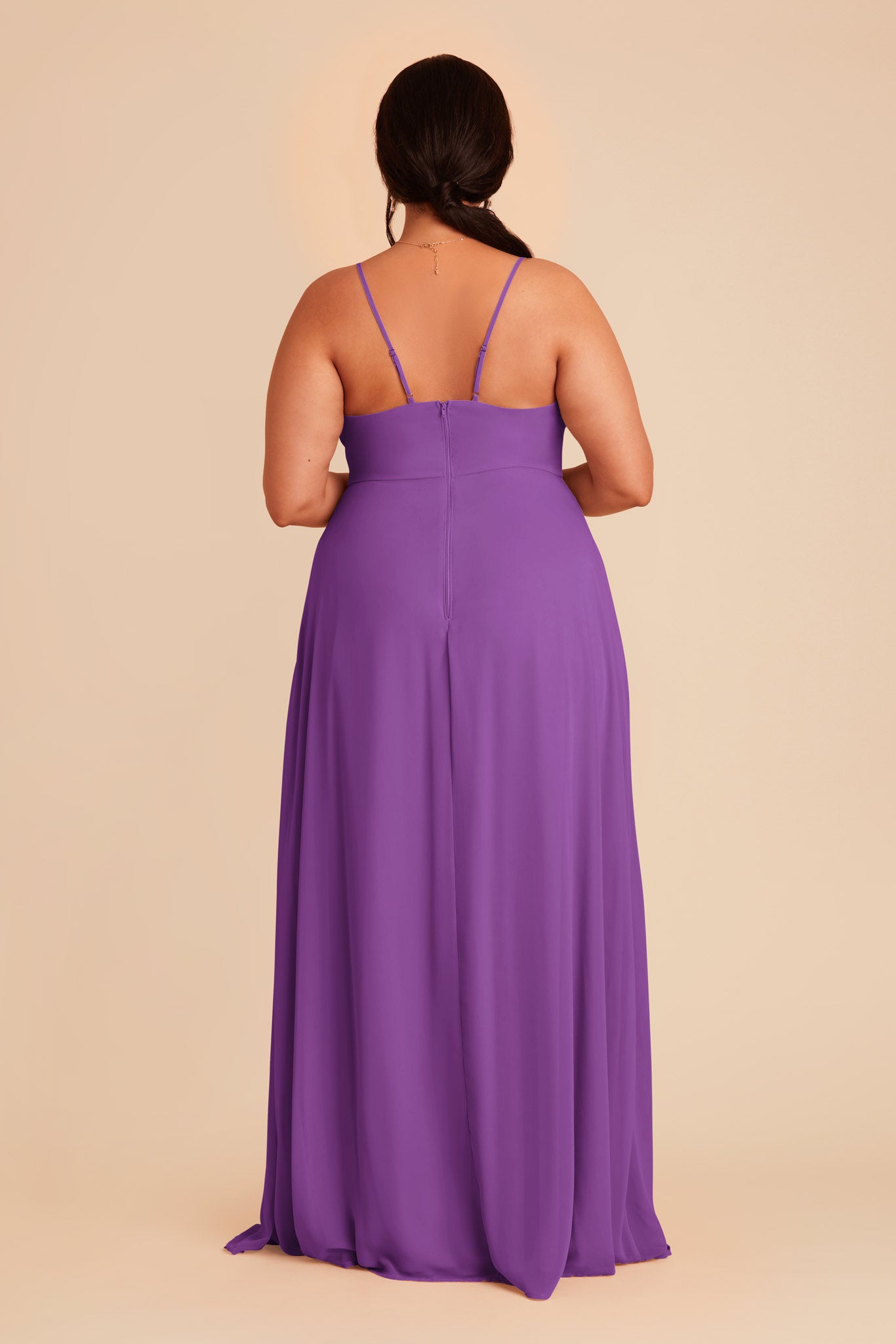 Amethyst Theresa Chiffon Dress by Birdy Grey