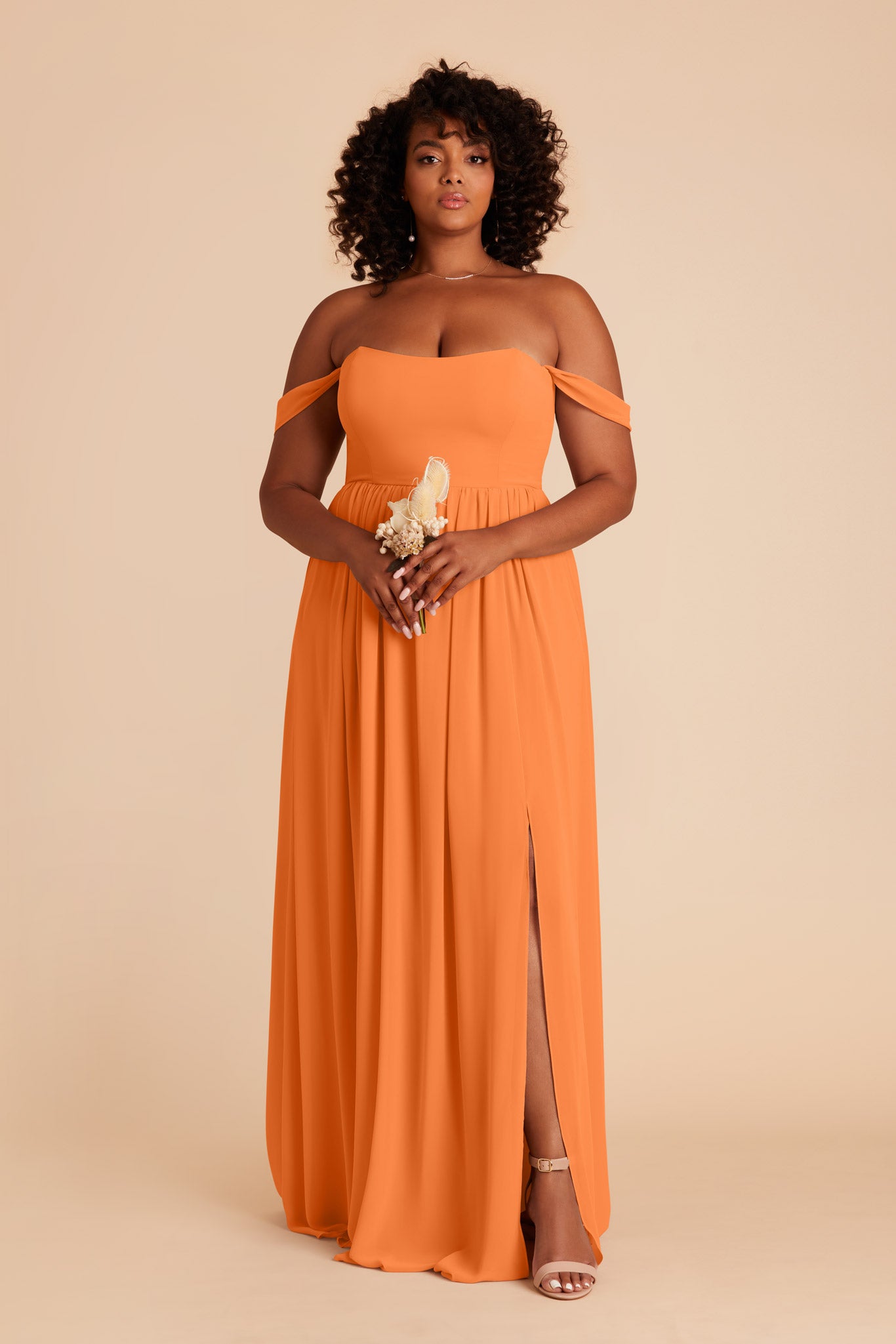 August Convertible Apricot Bridesmaid Dress