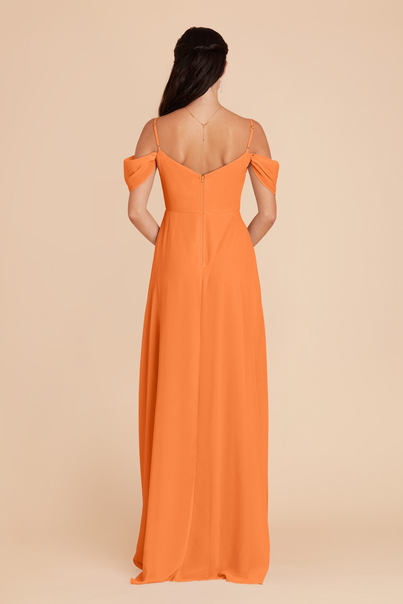 Apricot Devin Convertible Dress by Birdy Grey