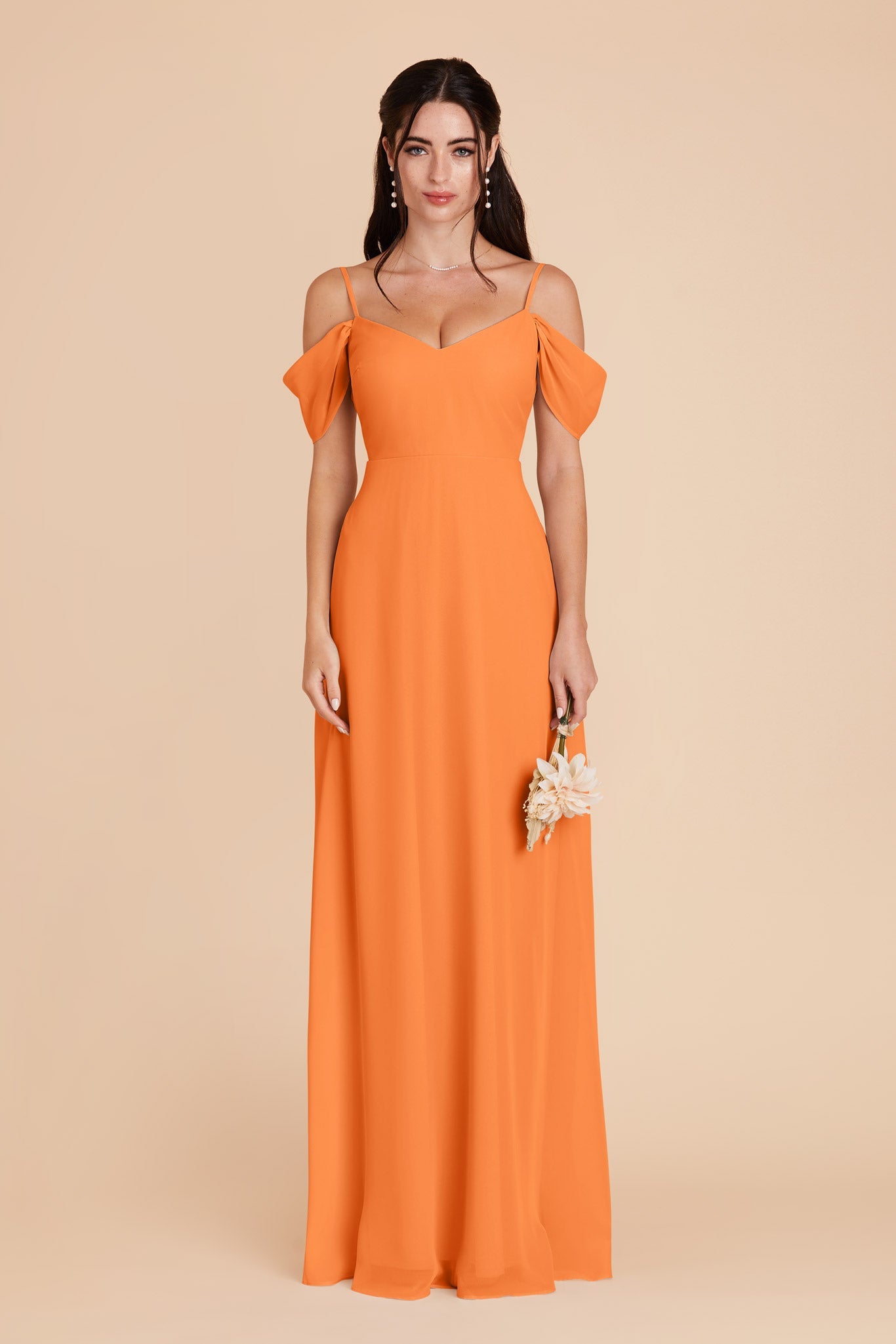 Apricot Devin Convertible Dress by Birdy Grey