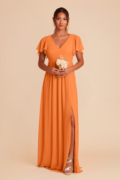 Apricot Hannah Empire Dress by Birdy Grey