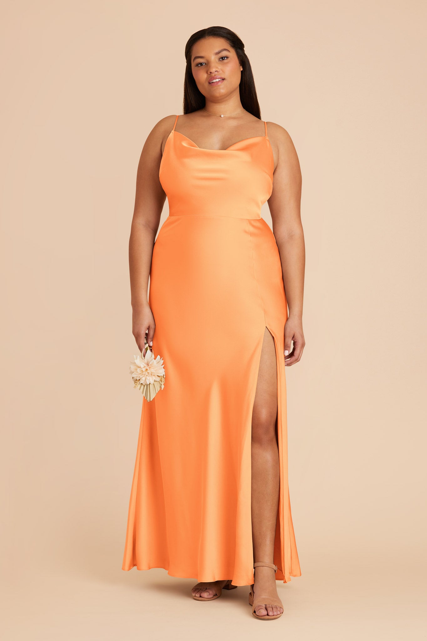 Apricot Bridesmaid Dress