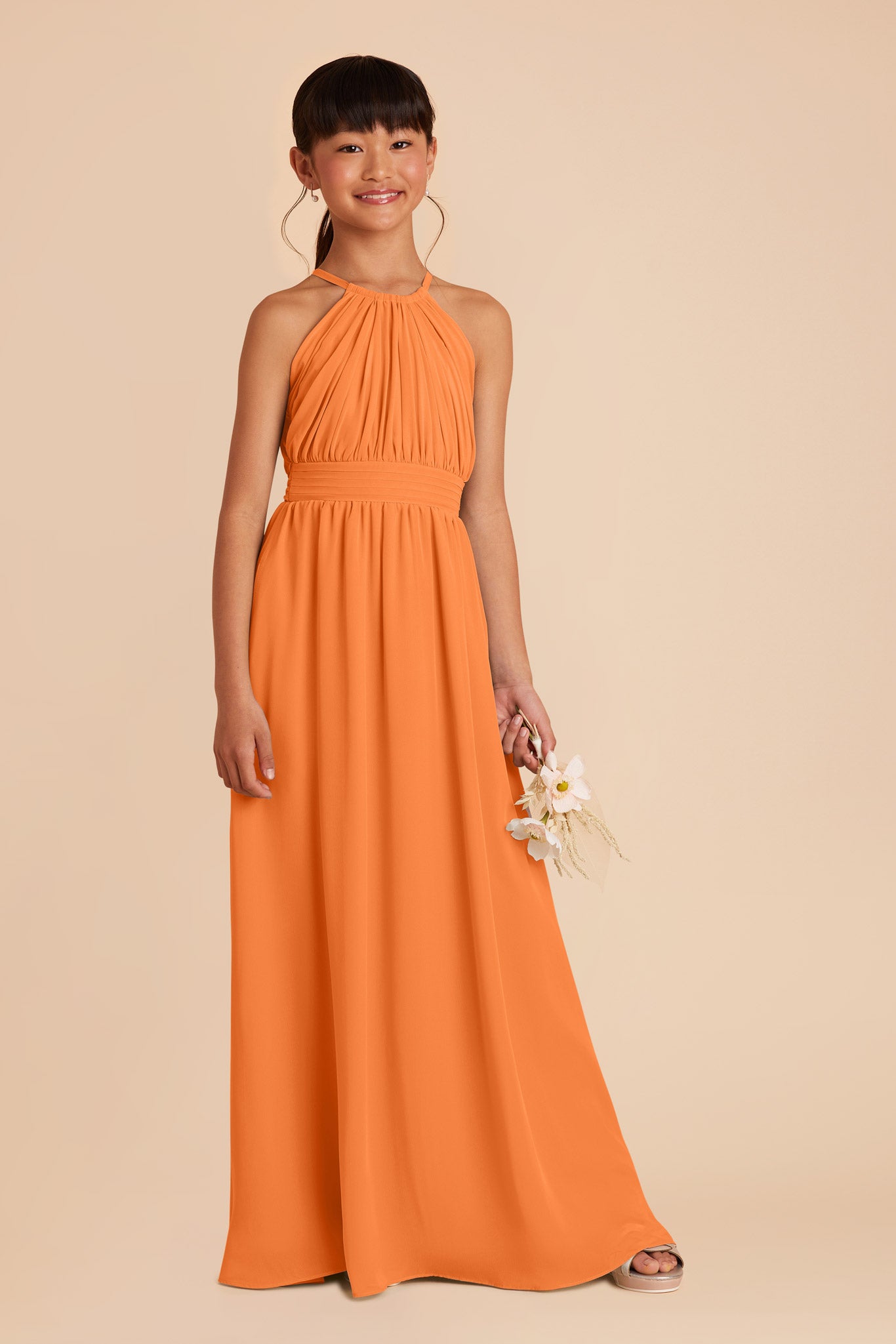 Sienna orange bridesmaid outlet dresses