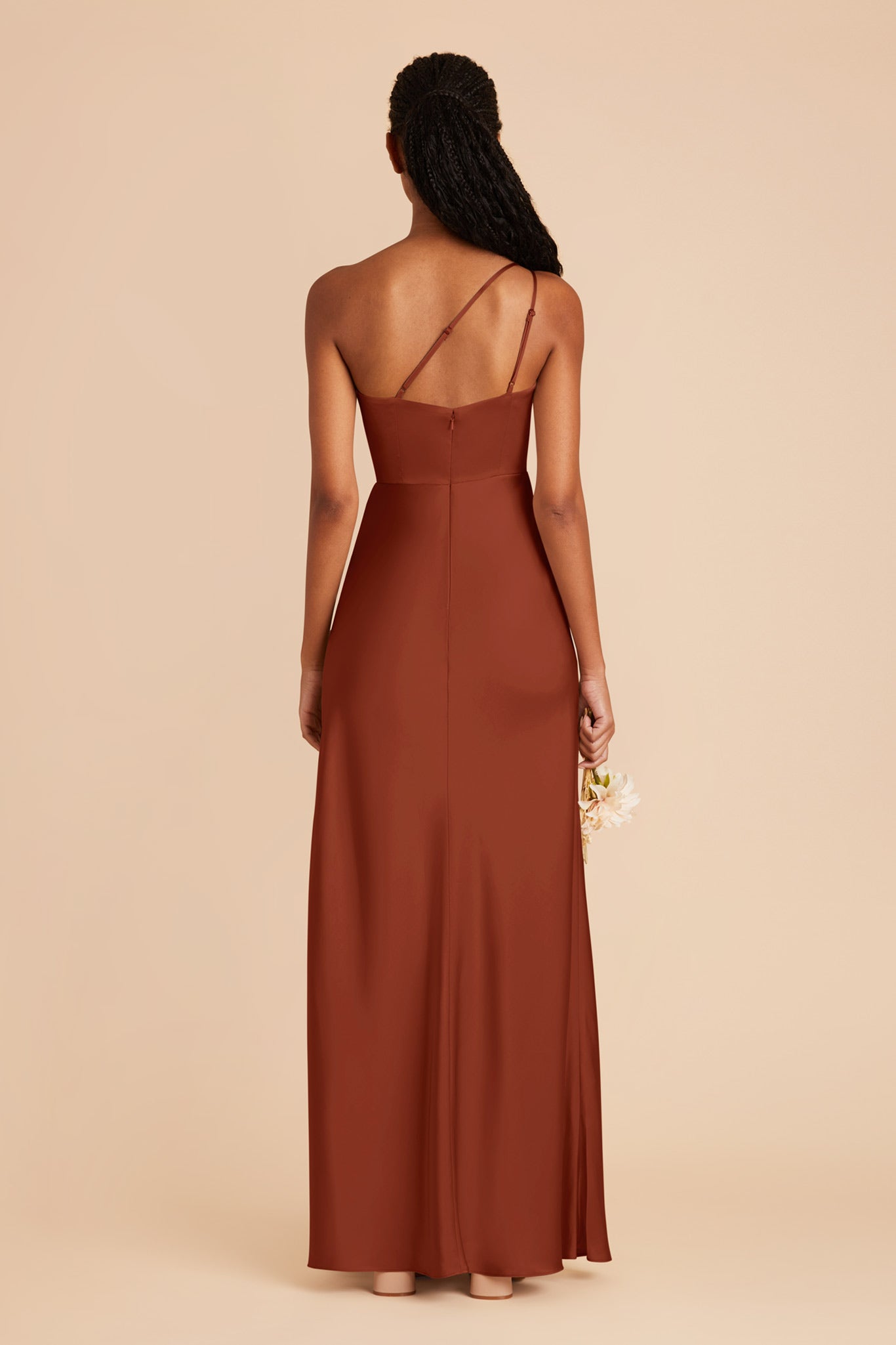 Auburn Kensie Matte Satin Dress by Birdy Grey