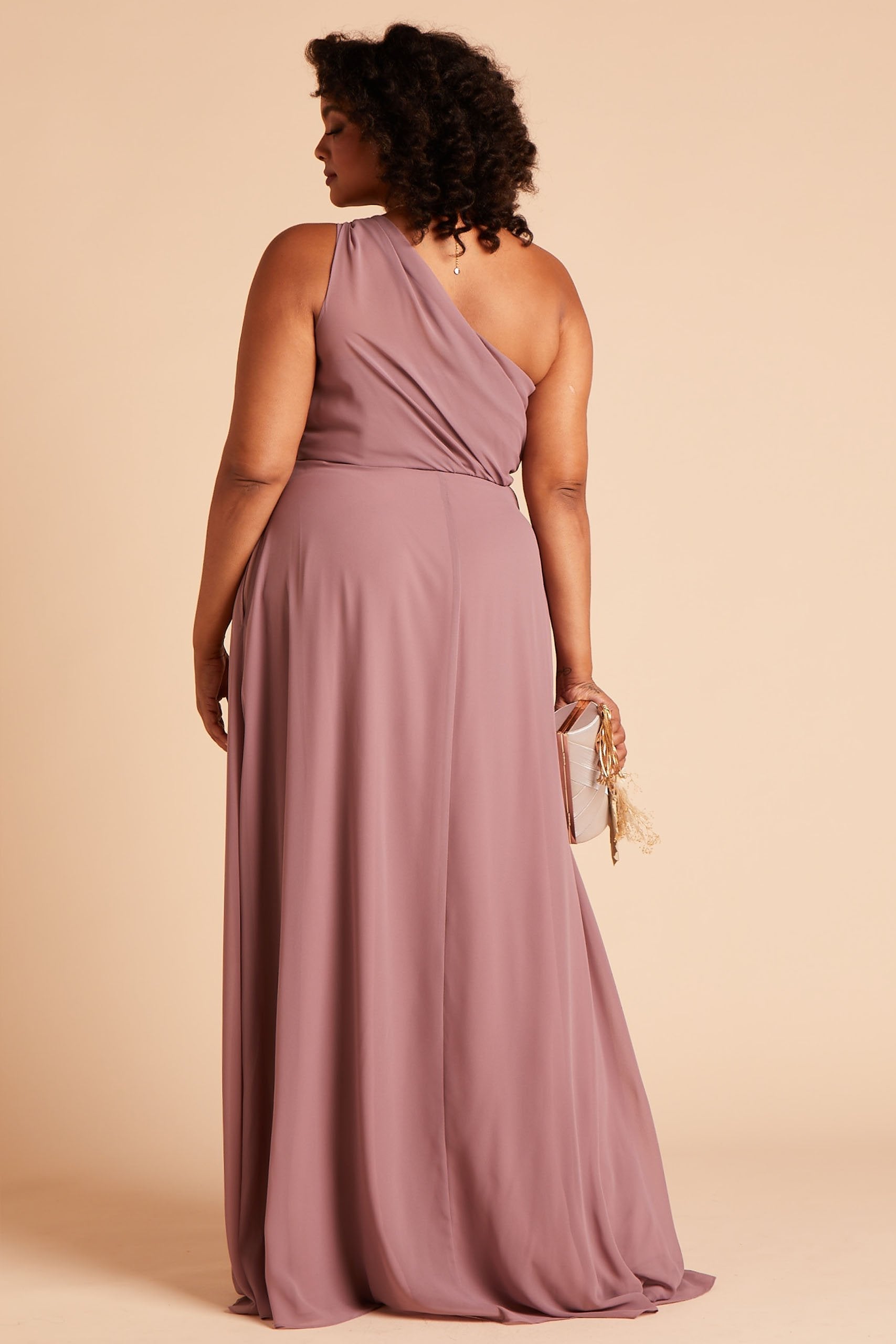 Dark Mauve Kira Dress by Birdy Grey