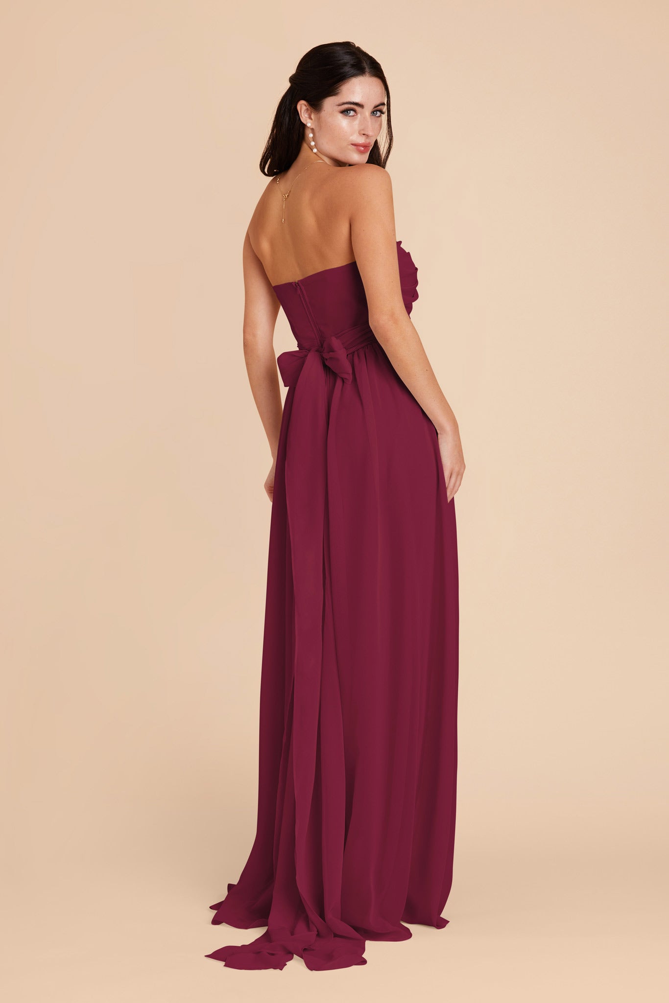 Berry Grace Convertible Dress by Birdy Grey