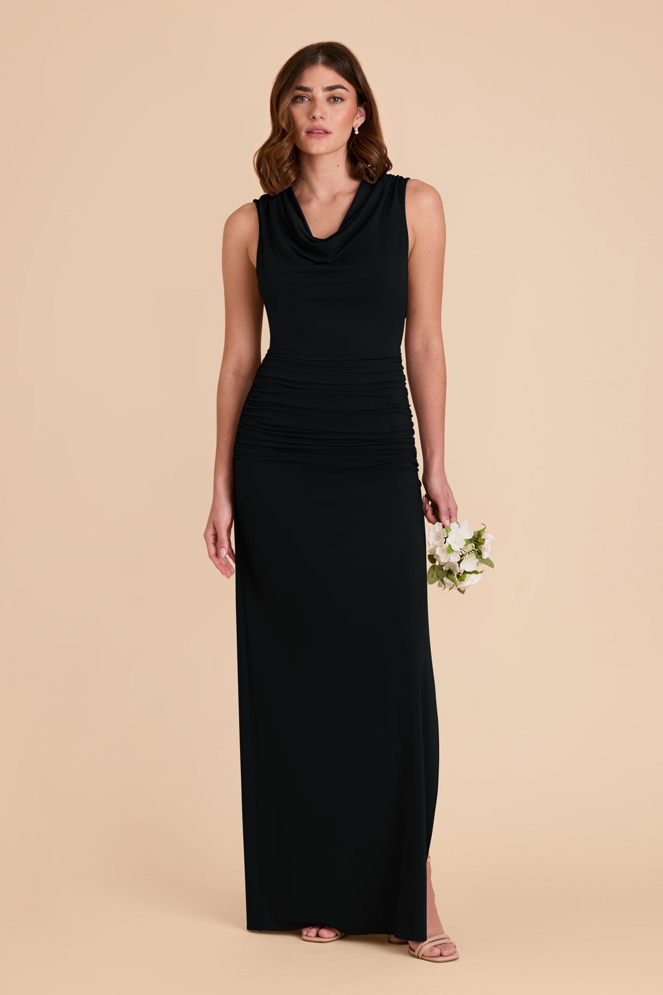 Black Danny Luxe Knit Dress by Birdy Grey