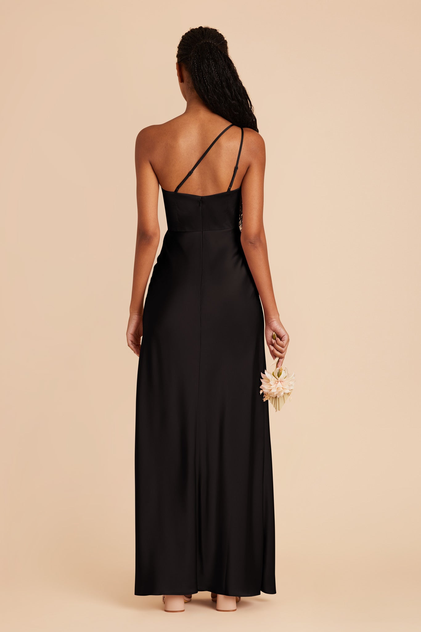 Kensie Black Matte Satin Dress | Birdy Grey