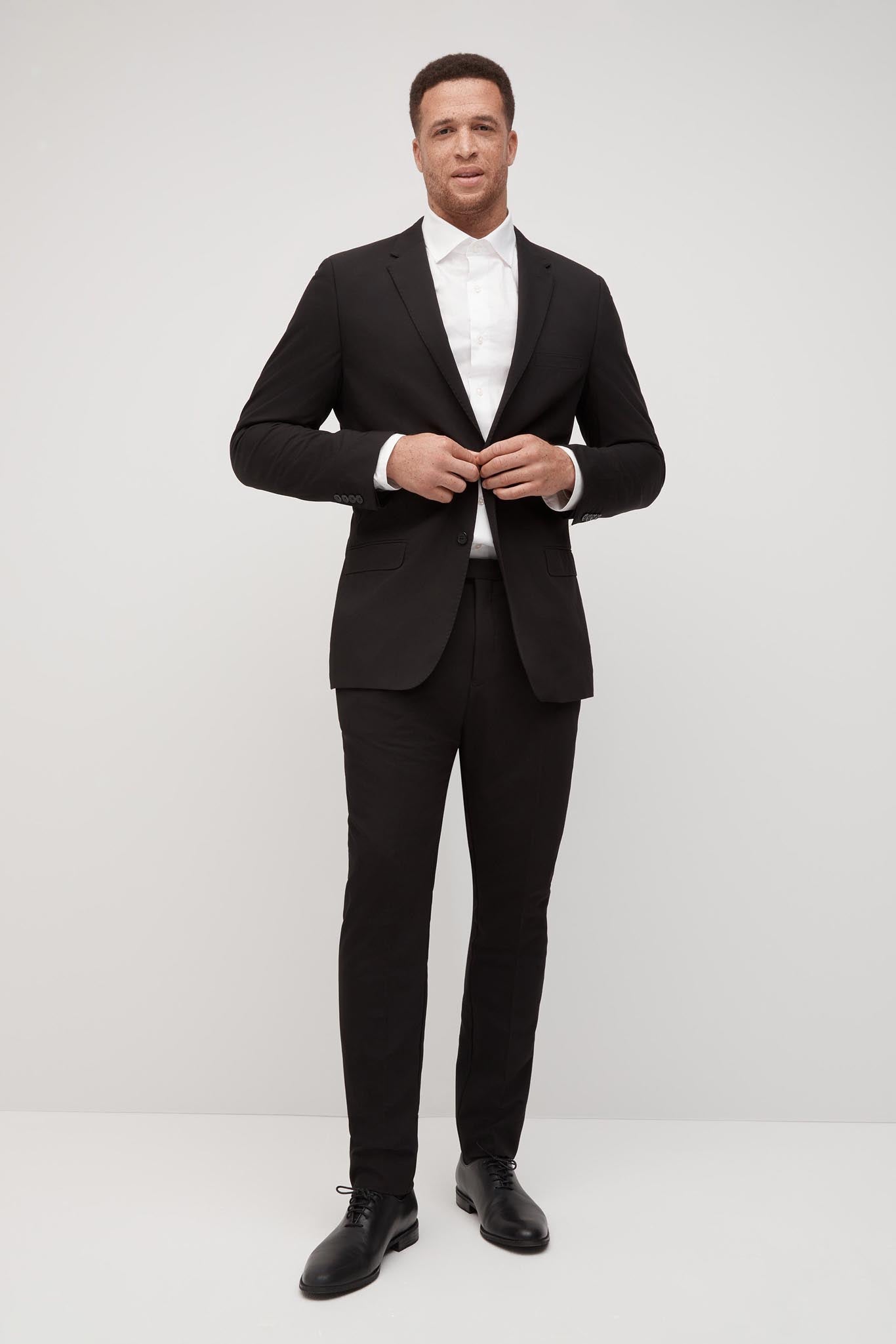 Black clearance groomsmen suits