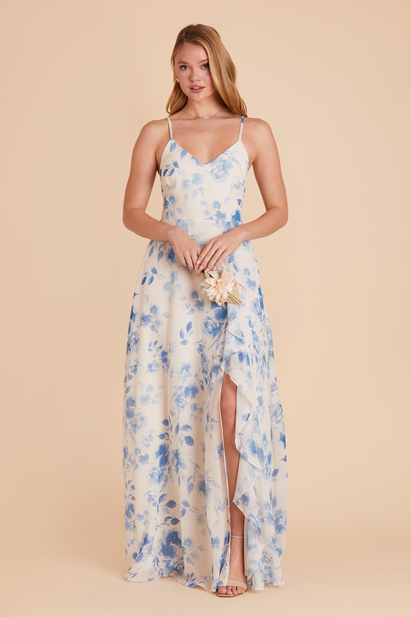 Birdie Maxi Dress, Blue + Blush Floral