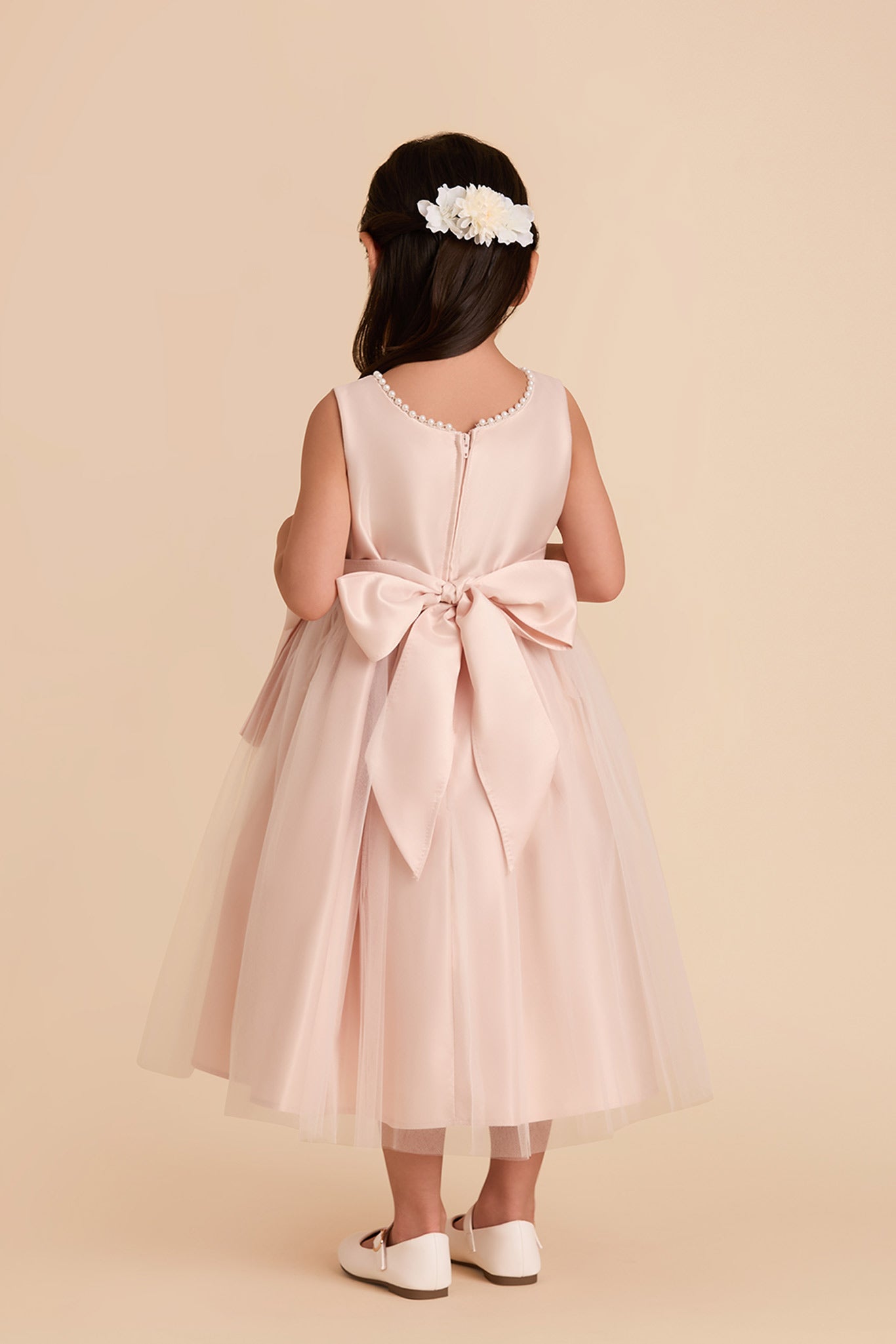 Blush Fern Flower Girl Dress by Birdy Grey